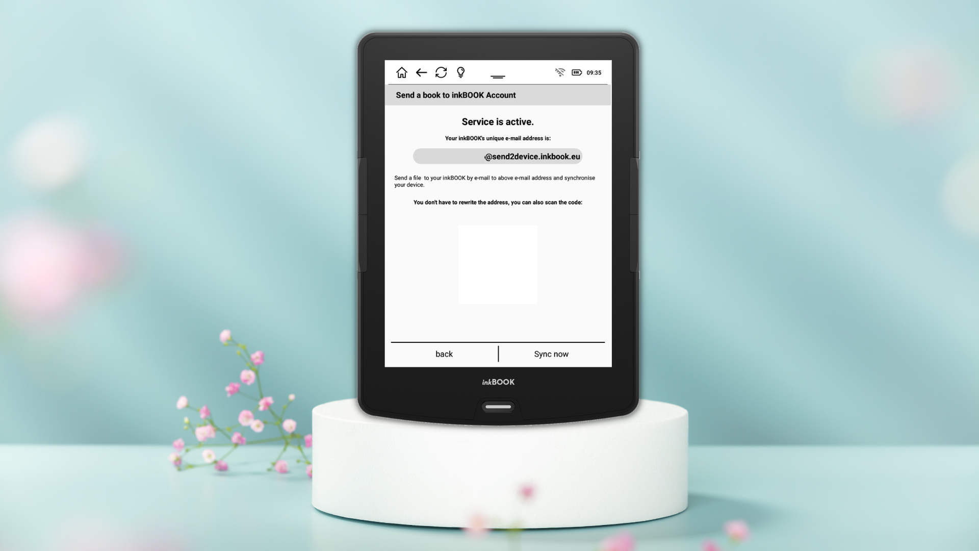 “Send2inkBOOK”, a wireless file transfer service for your eReader ...