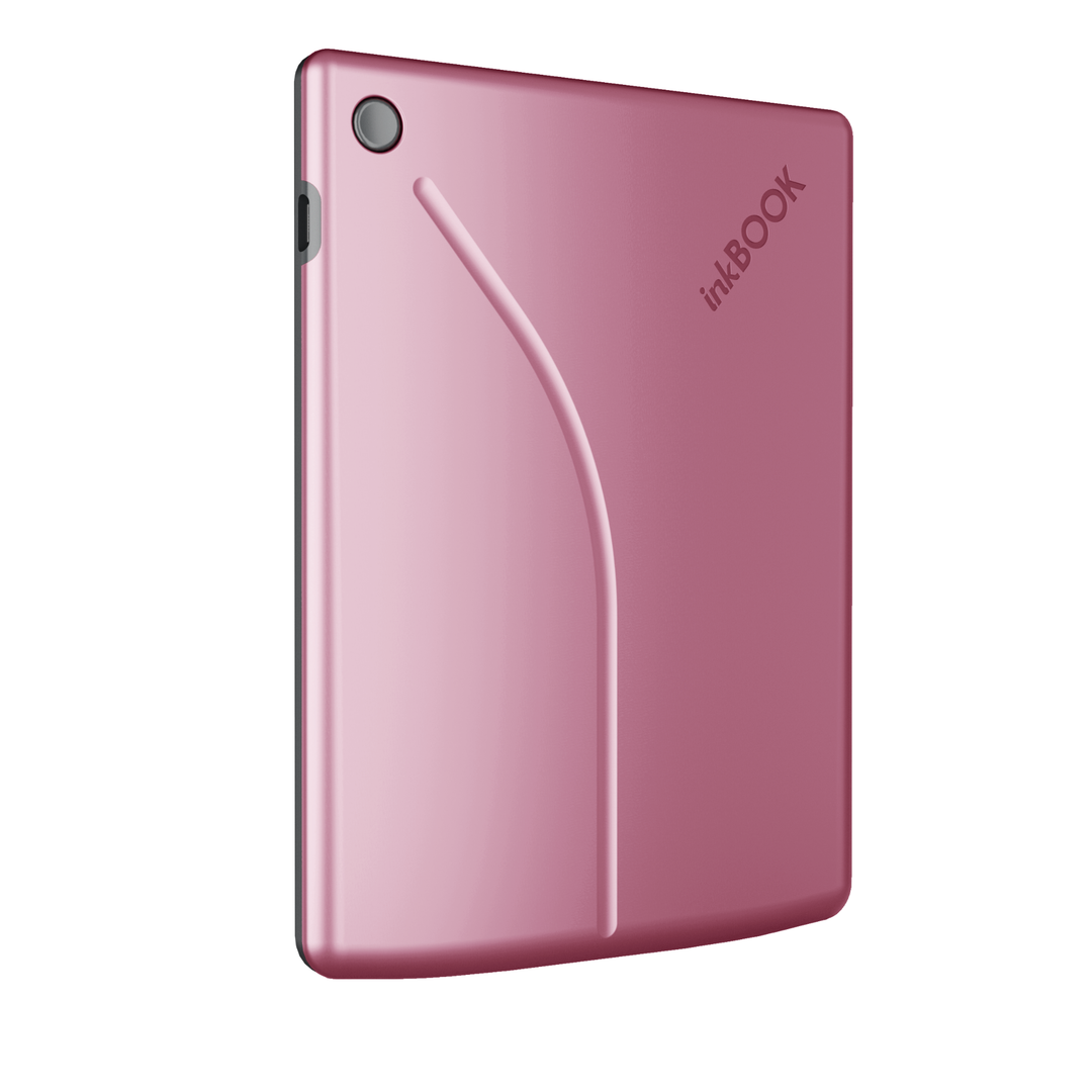 e-book reader inkbook solaris pink angle