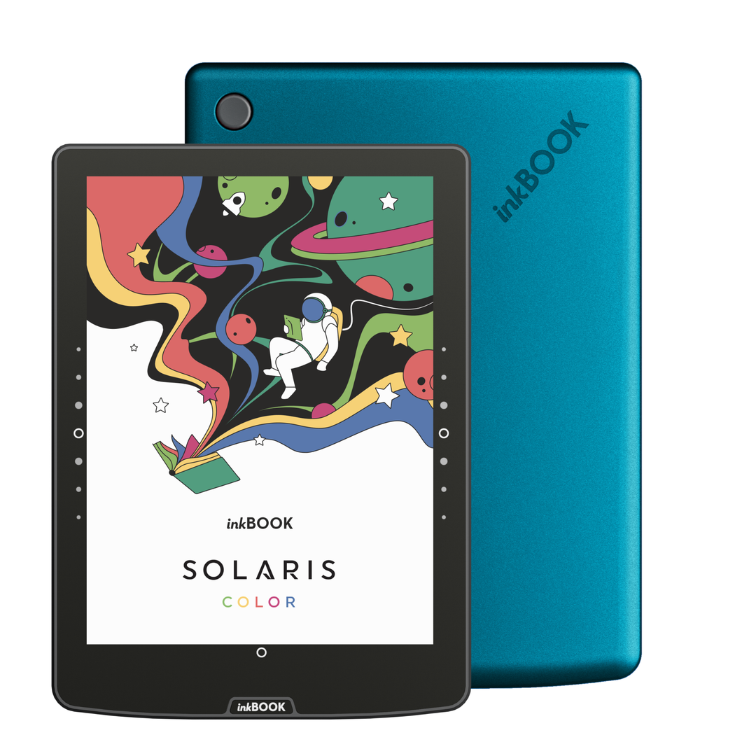 E-reader inkBOOK Solaris Color met ebook.nl