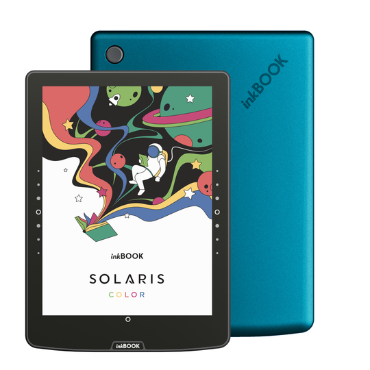 E-reader inkBOOK Solaris Color met ebook.nl